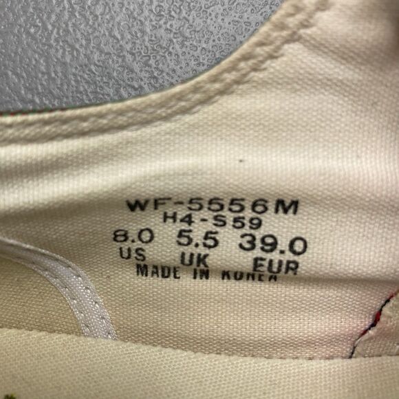 1994 LOONEY TUNES Speedy's Diner Keds Womens 8 Adult Low Canvas Sneakers Vintage - Picture 7 of 11